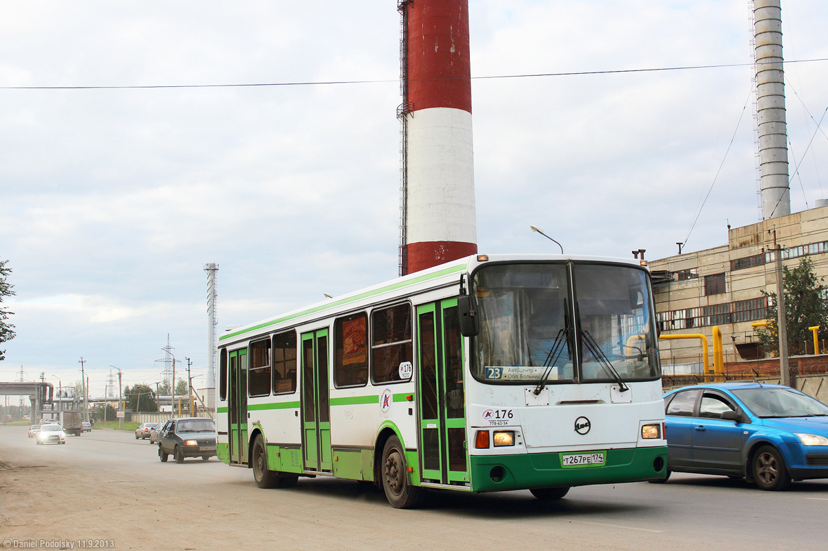 Челябинская область, ЛиАЗ-5256.25 № 176