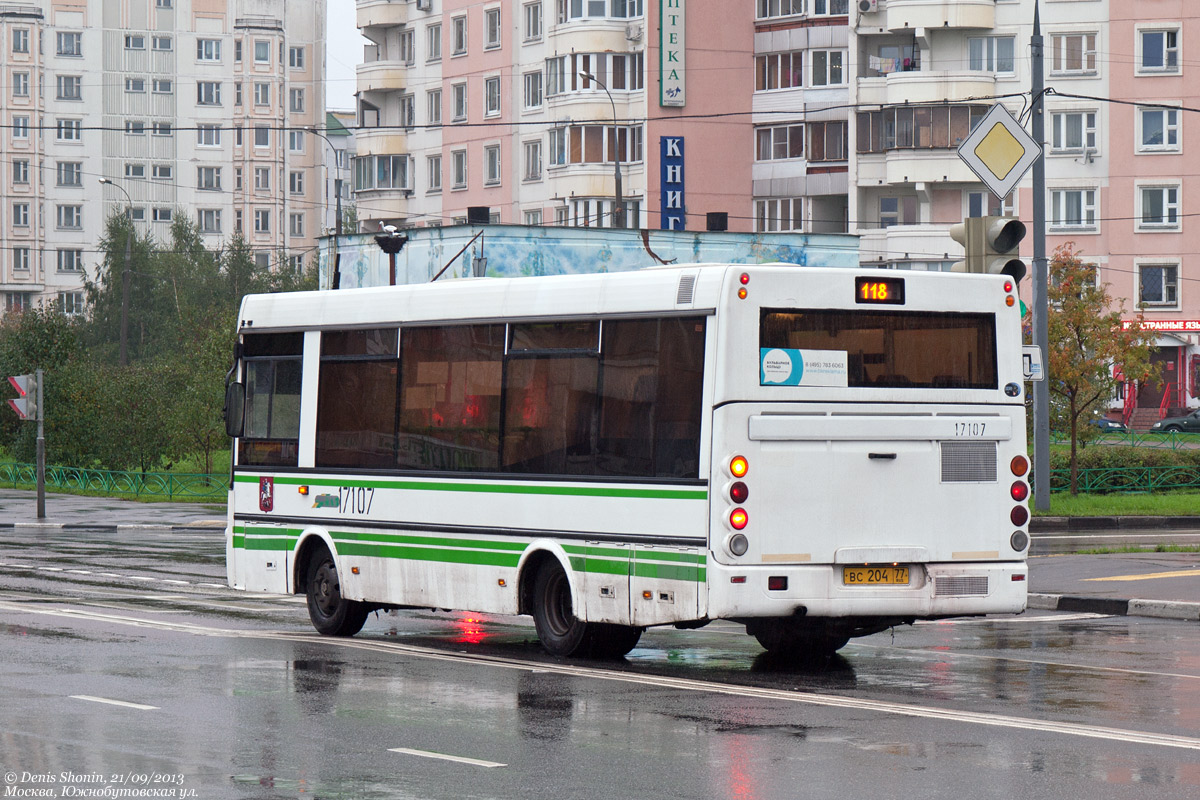 Москва, ПАЗ-3237-01 № 17107