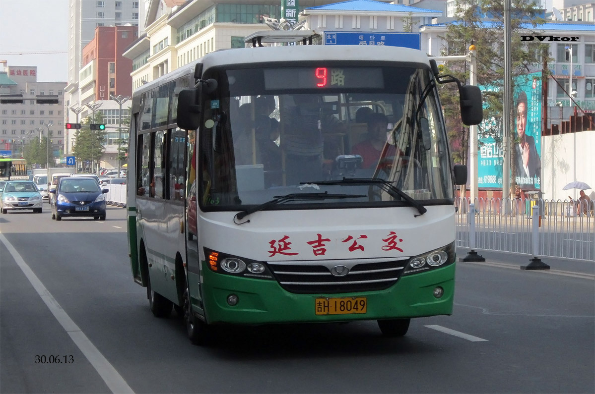 Китай, YouYi ZGT6718 № 吉H 18049