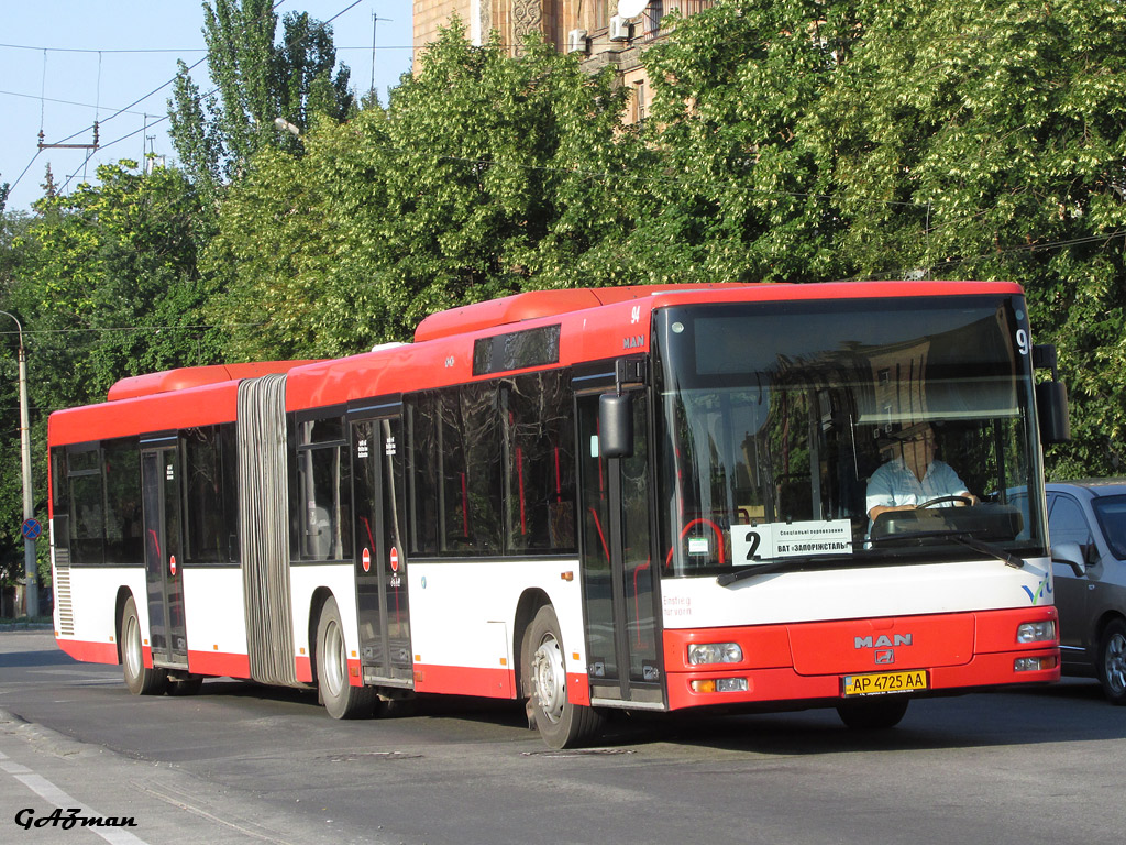 Záporožská oblast, MAN A23 NG313 č. AP 4725 AA