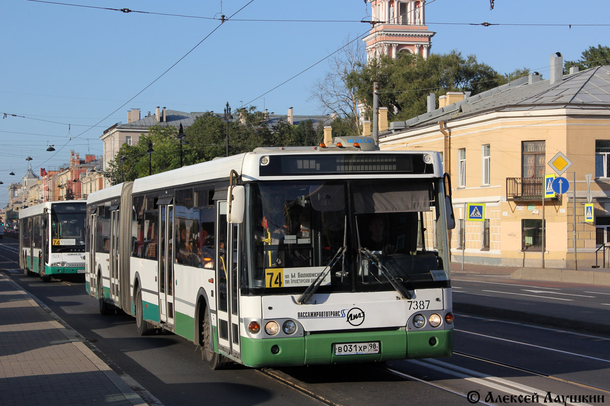 Санкт-Петербург, ЛиАЗ-6213.20 № 7387