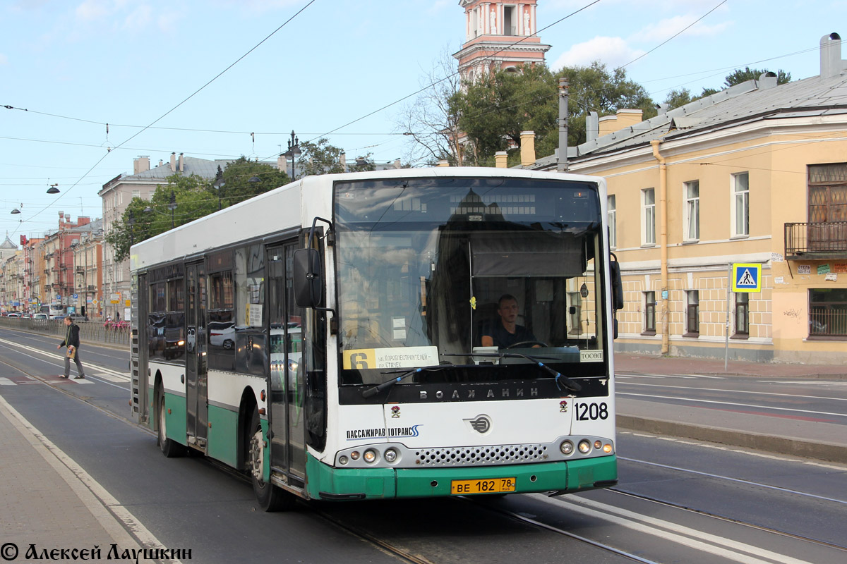 Санкт-Петербург, Волжанин-5270-20-06 "СитиРитм-12" № 1208