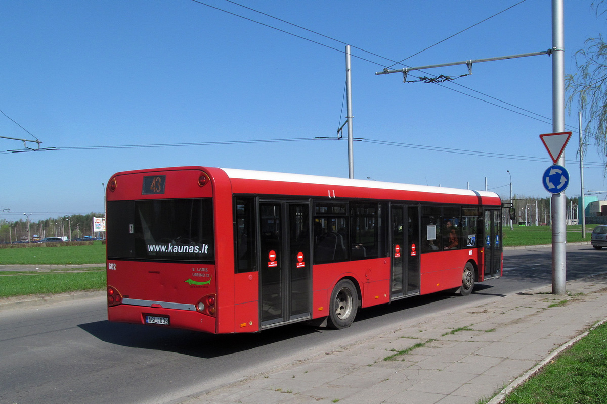 Литва, Solaris Urbino II 12 № 602