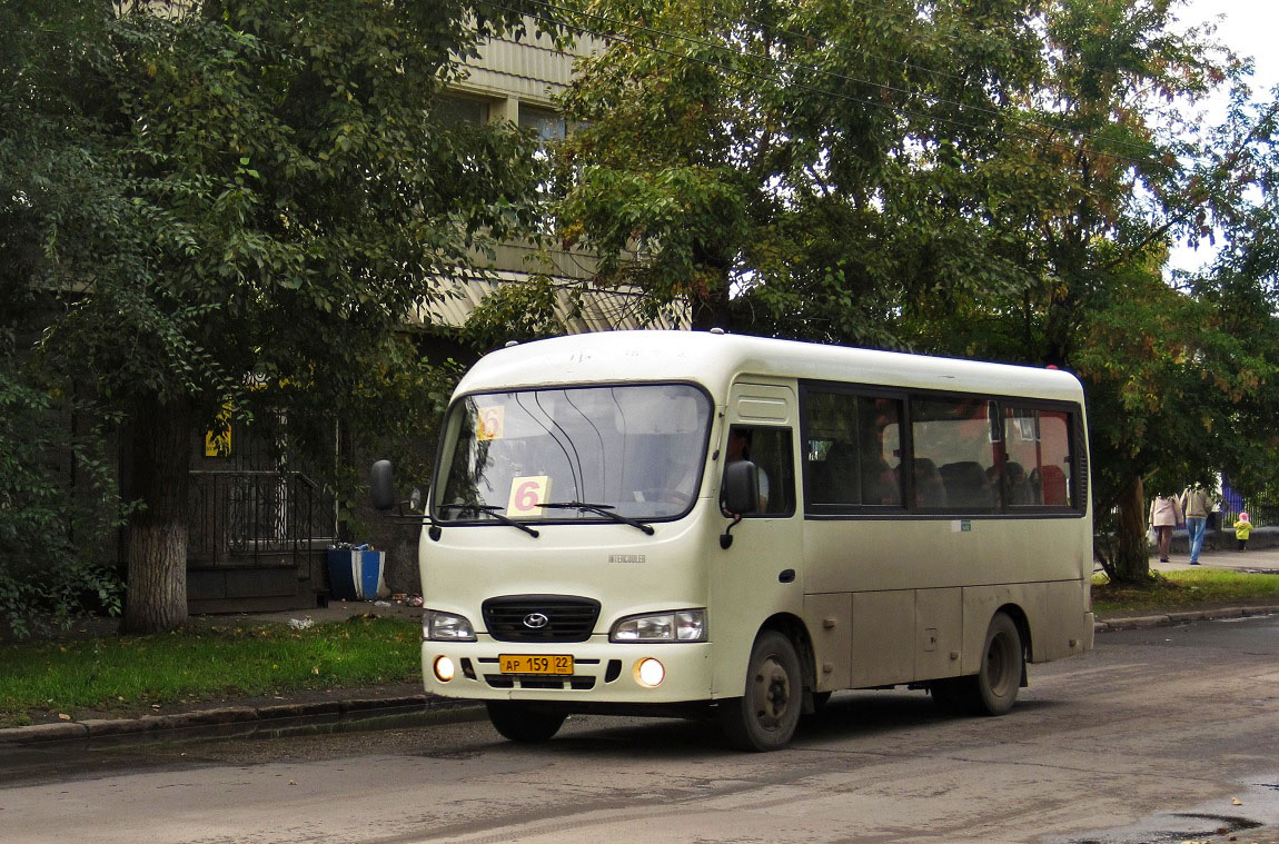 Алтайский край, Hyundai County SWB (РЗГА) № АР 159 22