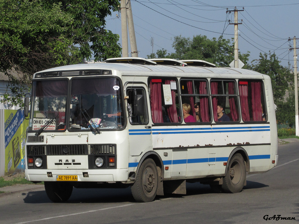 Днепропетровская область, ПАЗ-32054-07 № AE 7891 AA