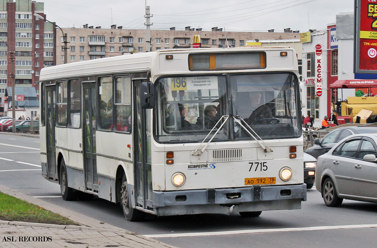 Санкт-Петербург, ЛиАЗ-5256.25 № 7715