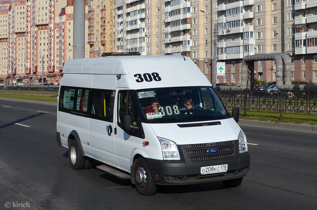 Санкт-Петербург, Нижегородец-222709  (Ford Transit) № О 208 КС 178