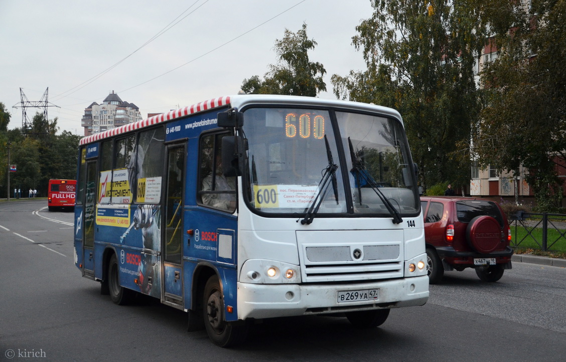 Санкт-Петербург, ПАЗ-320402-05 № 144