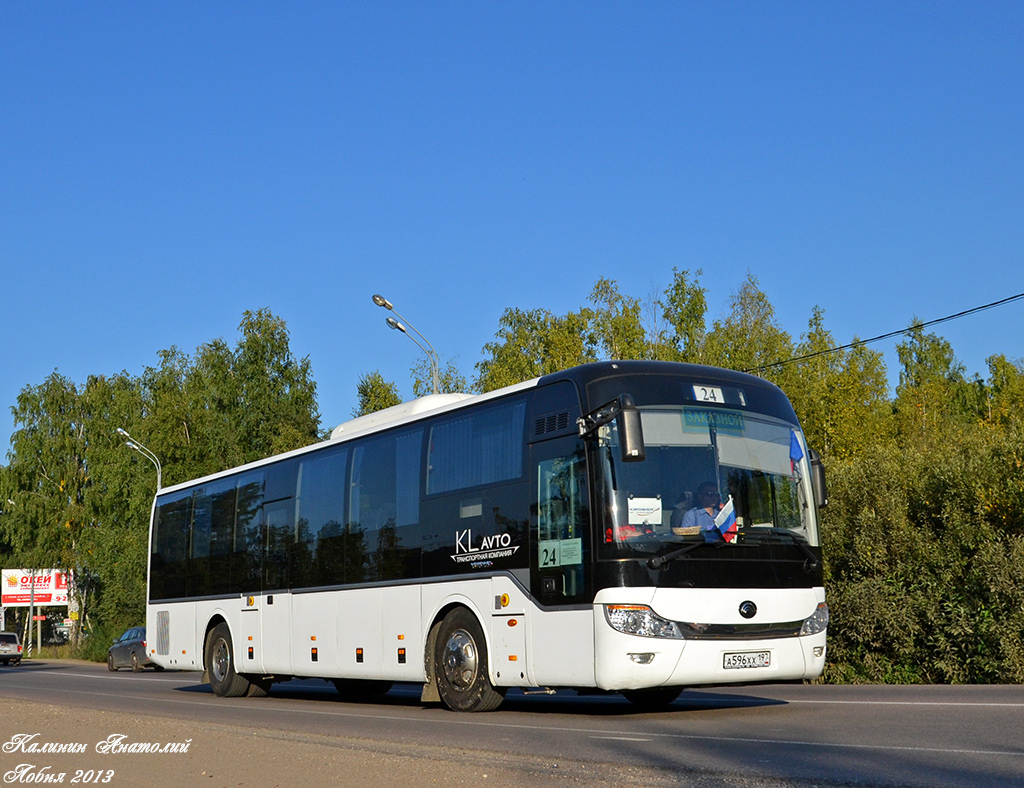 Москва, Yutong ZK6121HQ № А 596 ХХ 197