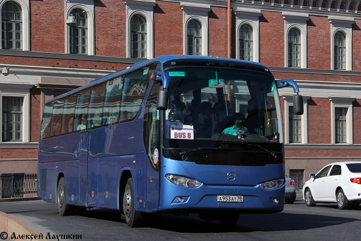 Санкт-Петербург, Golden Dragon XML6127 № А 953 АТ 98