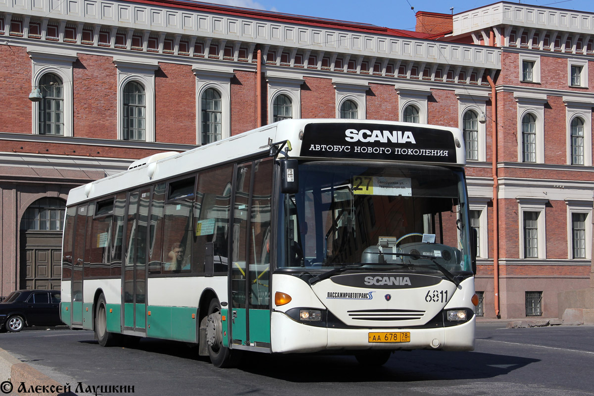 Санкт-Петербург, Scania OmniLink I (Скания-Питер) № 6811