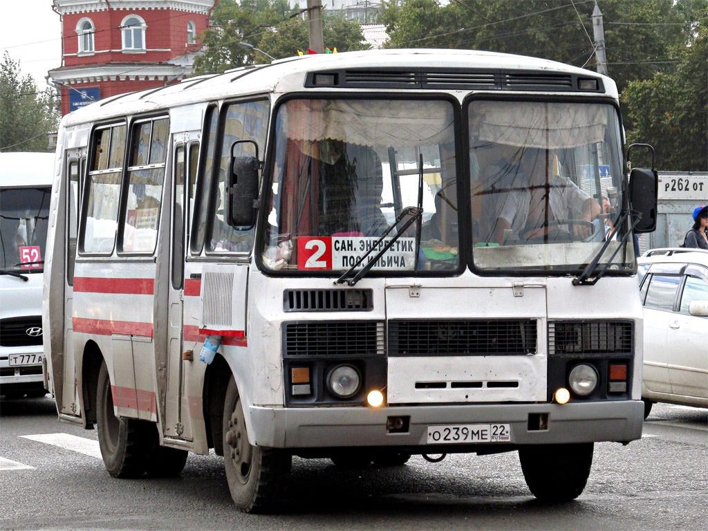 Алтайский край, ПАЗ-32051-110 № О 239 МЕ 22