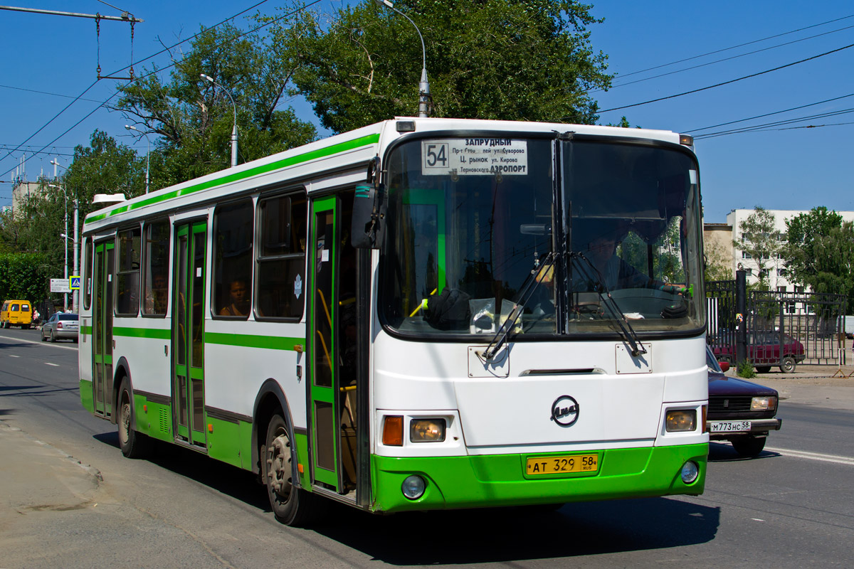 Пензенская вобласць, ЛиАЗ-5256.45 № АТ 329 58