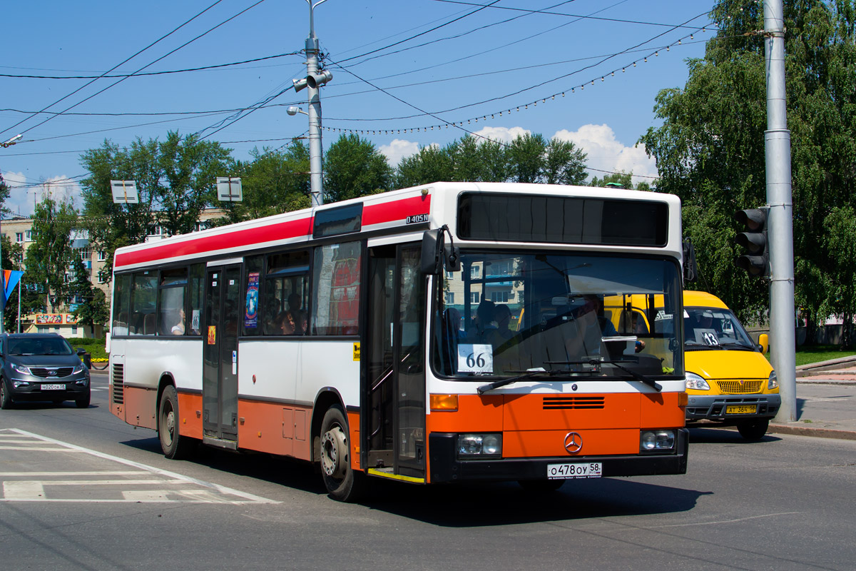 Пензенская область, Mercedes-Benz O405N № О 478 ОУ 58