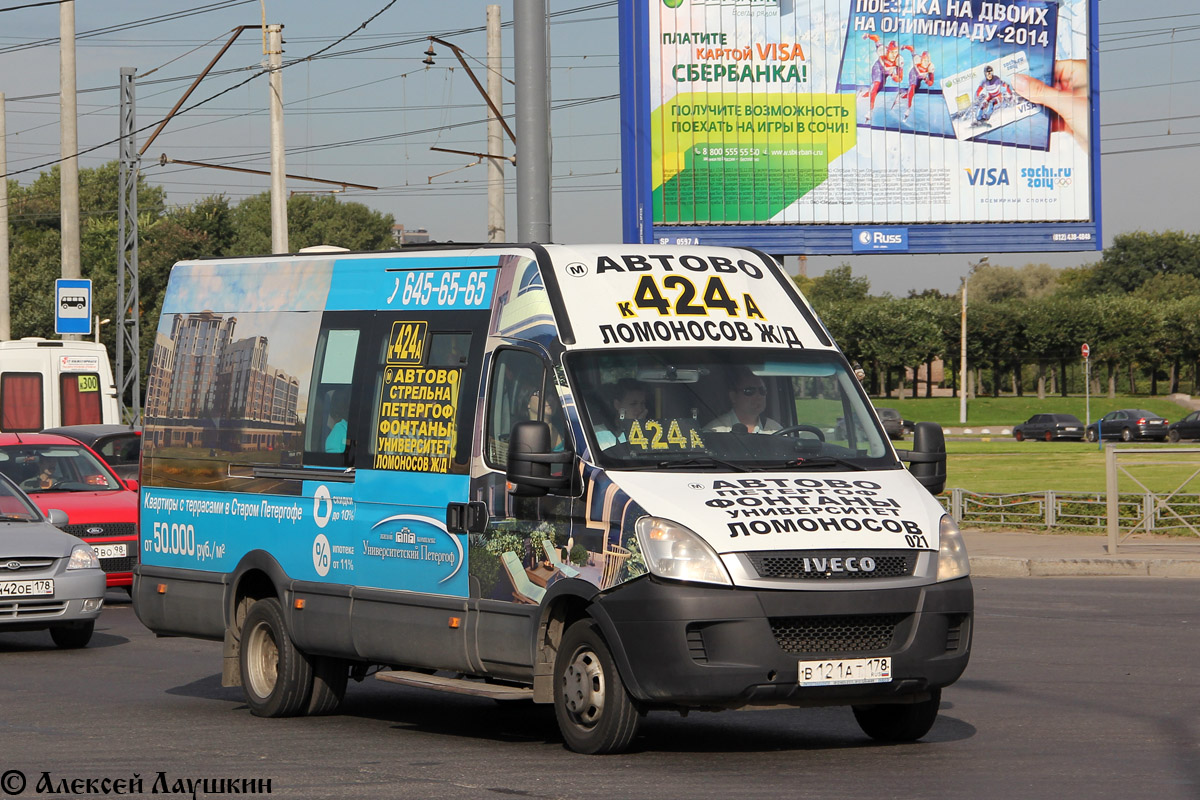 Санкт-Петербург, Нижегородец-2227UT (IVECO Daily) № 021