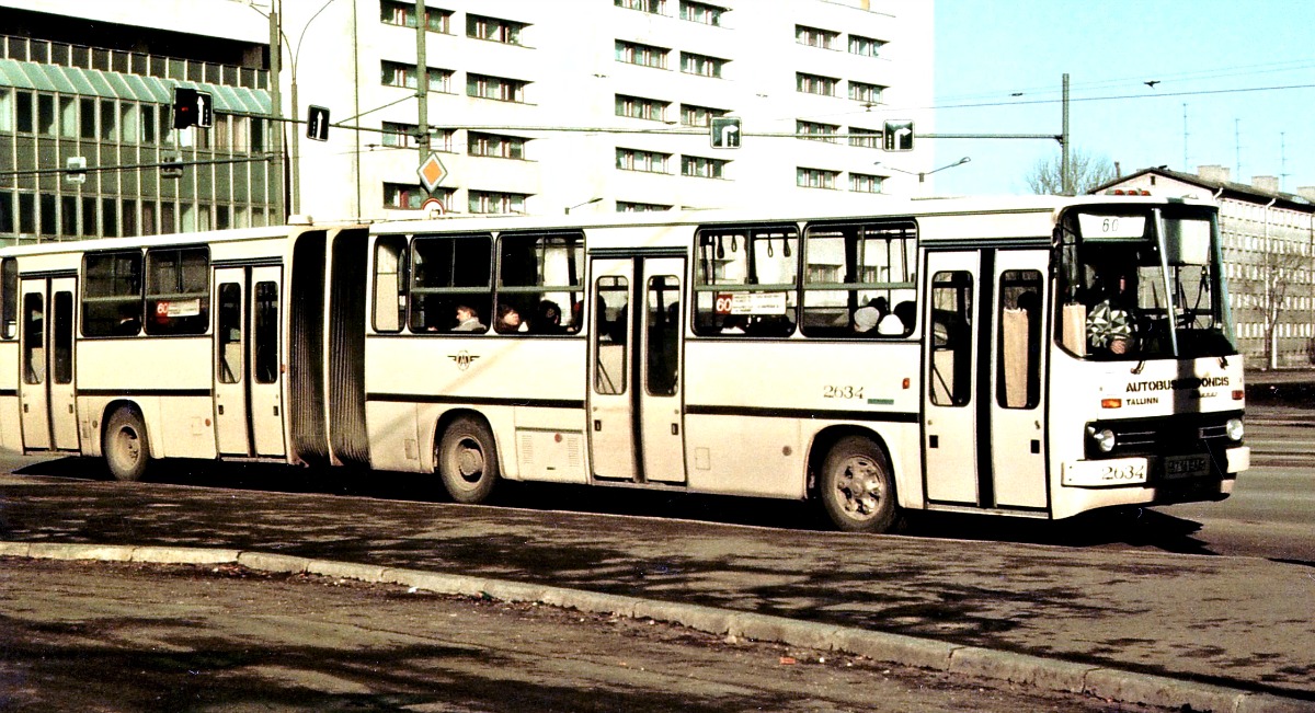 Эстония, Ikarus 283.00 № 2634; Эстония — Старые фотографии