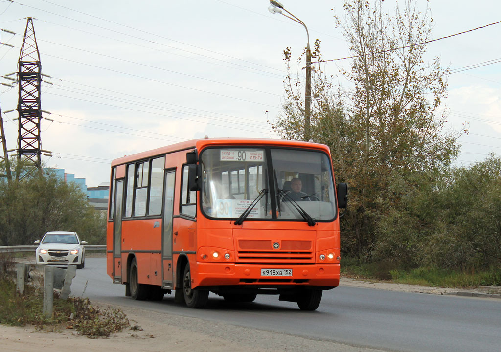 Нижегородская область, ПАЗ-320402-05 № К 918 ХВ 152