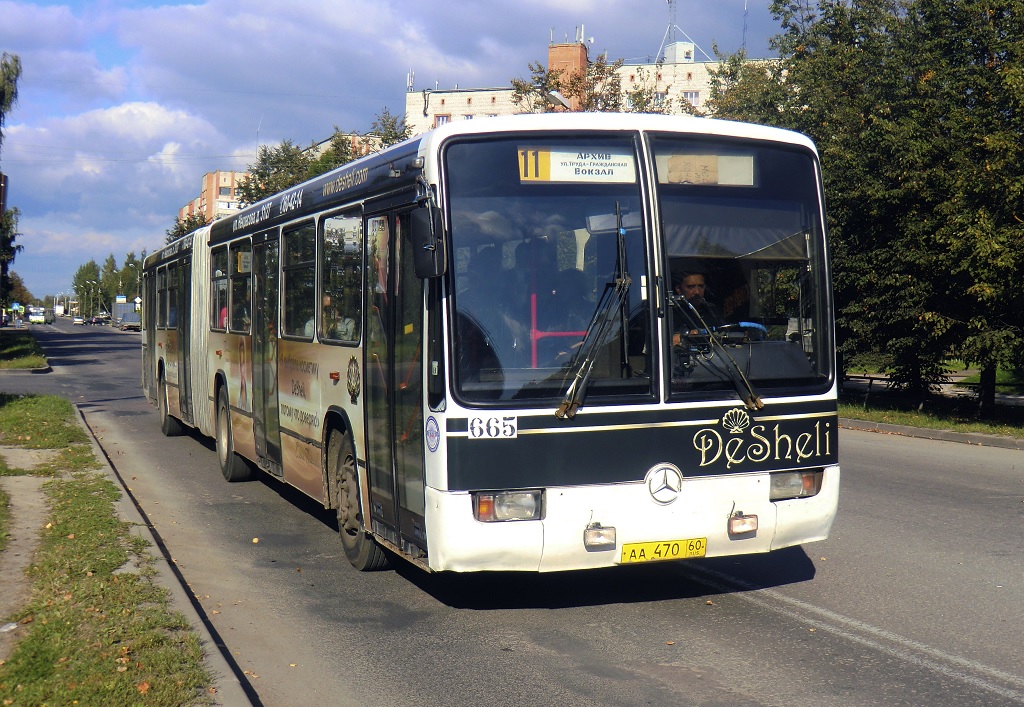 Псковская область, Mercedes-Benz O345G № 665