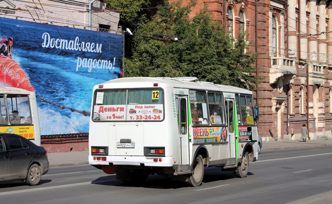 Томская область, ПАЗ-32054 № М 822 ХН 70