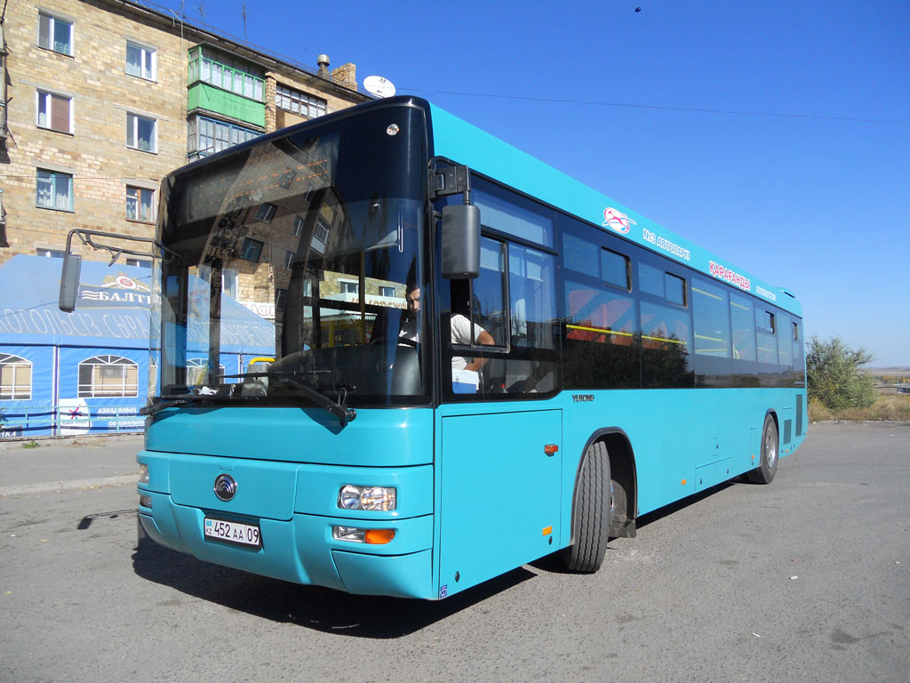 Karagandy province, Yutong ZK6118HGA # 452 AA 09