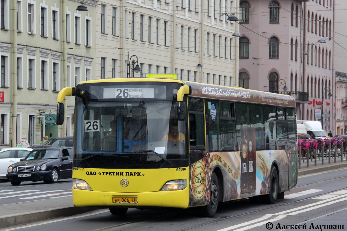 Санкт-Петербург, Golden Dragon XML6112UE № АР 066 78