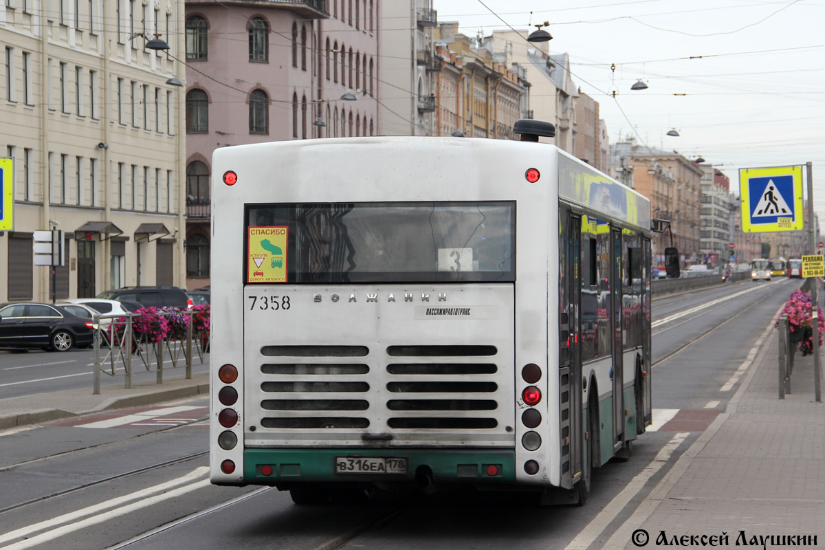 Санкт-Петербург, Волжанин-5270-20-06 "СитиРитм-12" № 7358