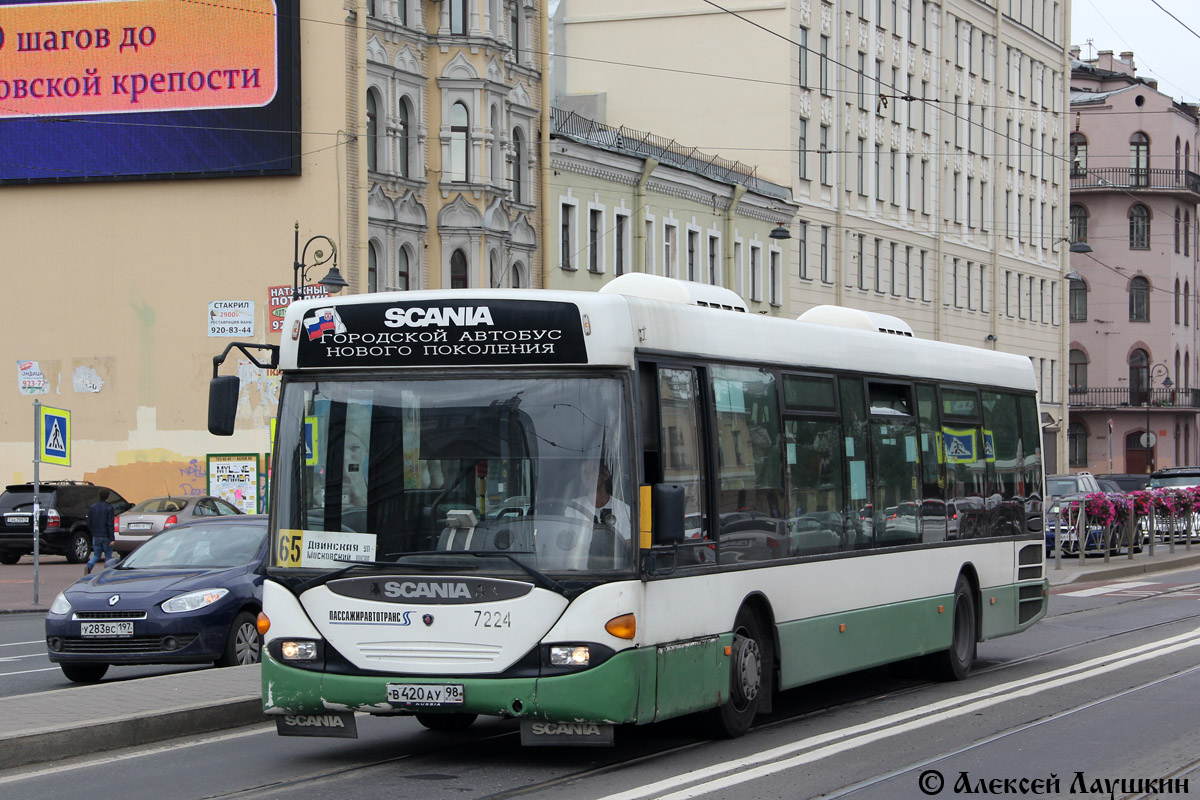 Санкт-Петербург, Scania OmniLink I (Скания-Питер) № 7224