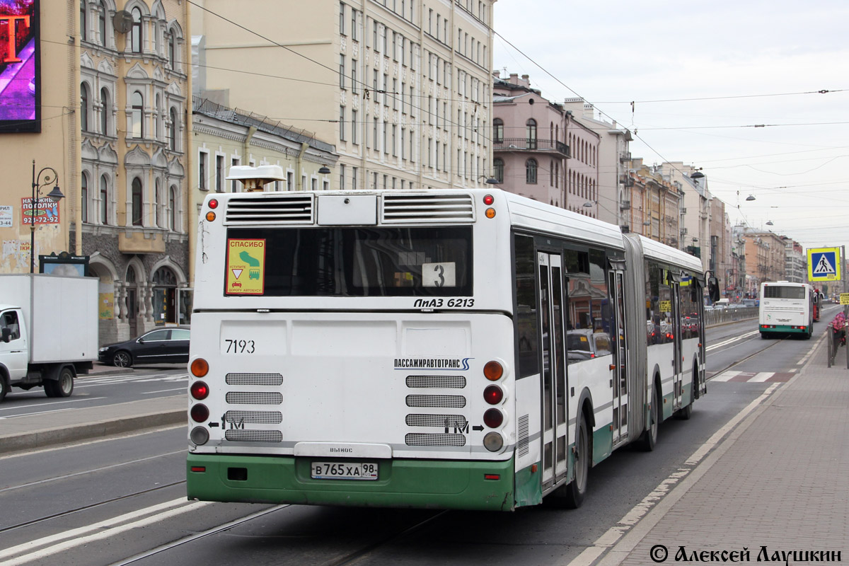 Санкт-Петербург, ЛиАЗ-6213.20 № 7193