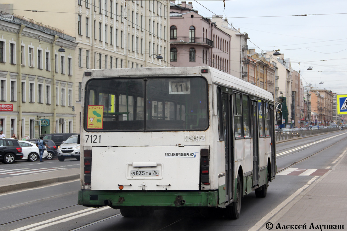 Санкт-Петербург, ЛиАЗ-5256.25 № 7121