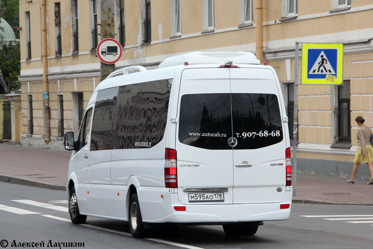 Санкт-Петербург, Луидор-22360C (MB Sprinter) № М 595 АО 178