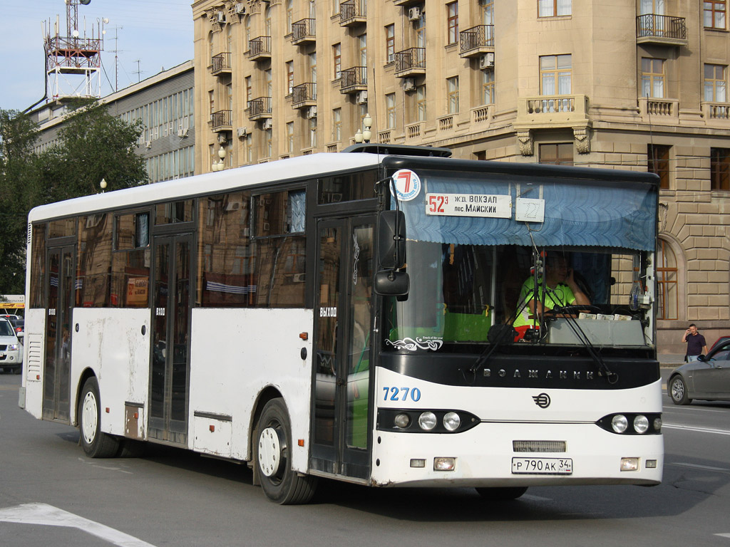 Волгоградская область, Волжанин-5270-10-07 № 7270 — Фото — Автобусный  транспорт