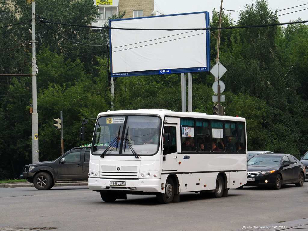 Sverdlovsk region, PAZ-320402-05 № Х 246 ОЕ 96
