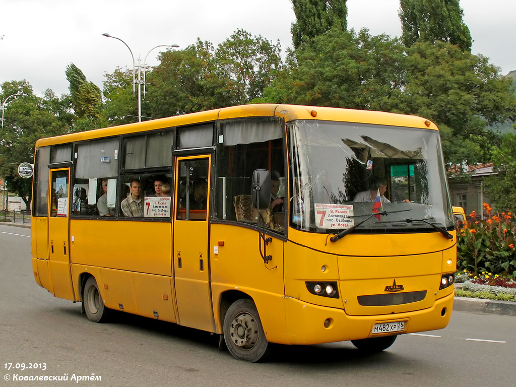 Stavropol region, MAZ-256.200 č. М 482 ХР 26