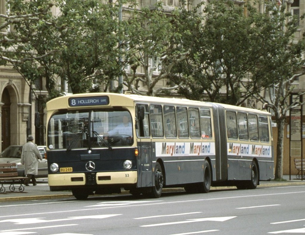 Люксембург, Mercedes-Benz O305G № 53