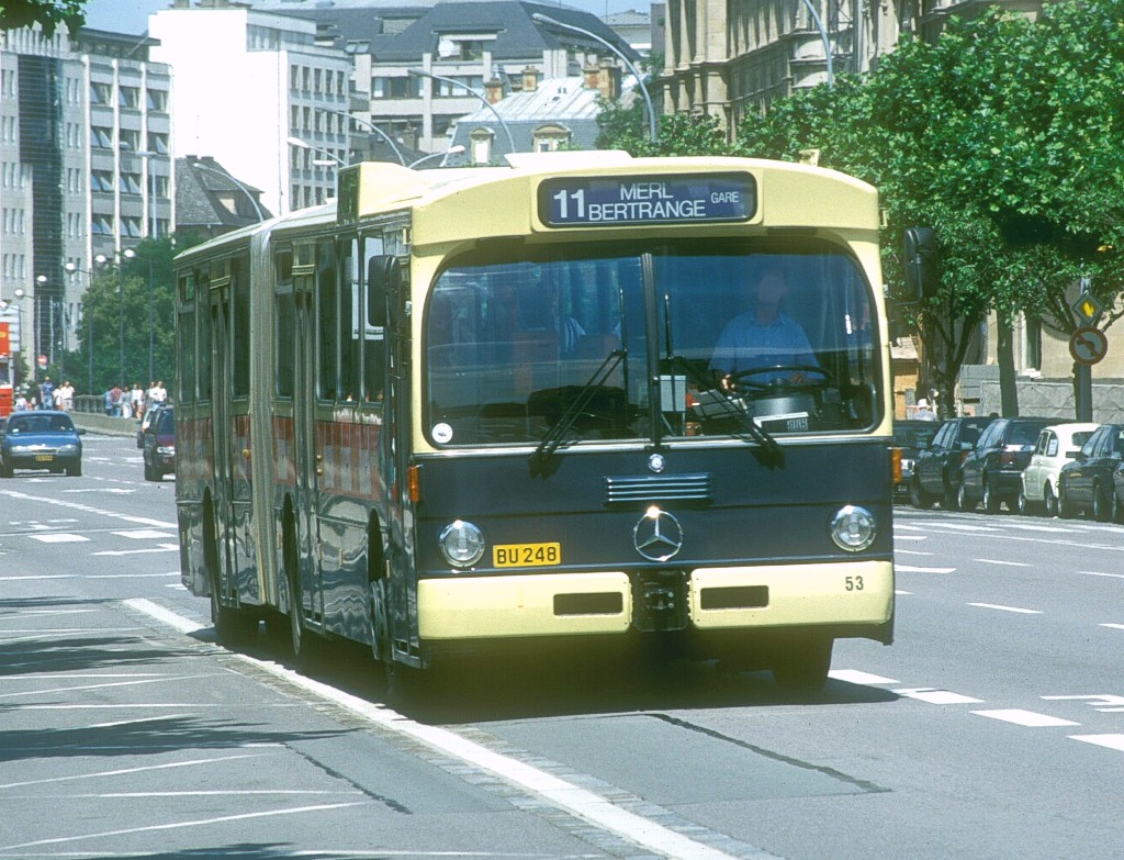 Люксембург, Mercedes-Benz O305G № 53