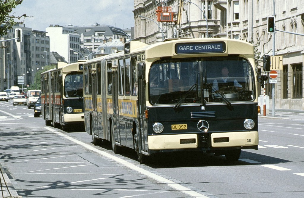 Люксембург, Mercedes-Benz O305G № 38