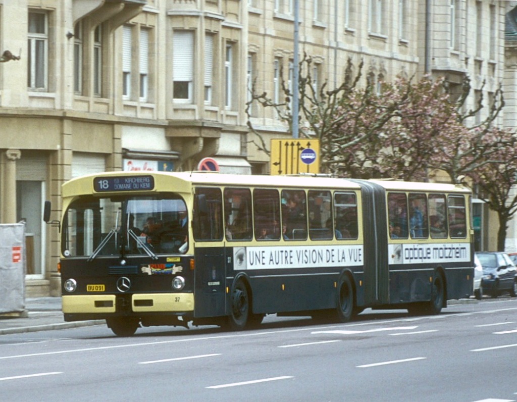 Luxembourg, Mercedes-Benz O305G # 37