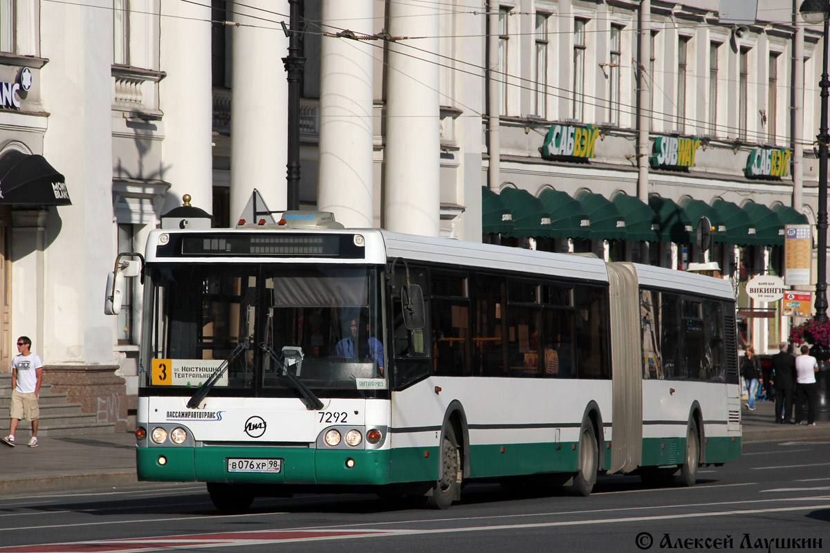 Санкт-Петербург, ЛиАЗ-6213.20 № 7292