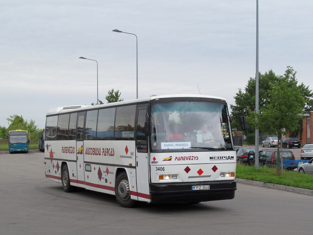 Литва, Neoplan N316K Transliner № 3406