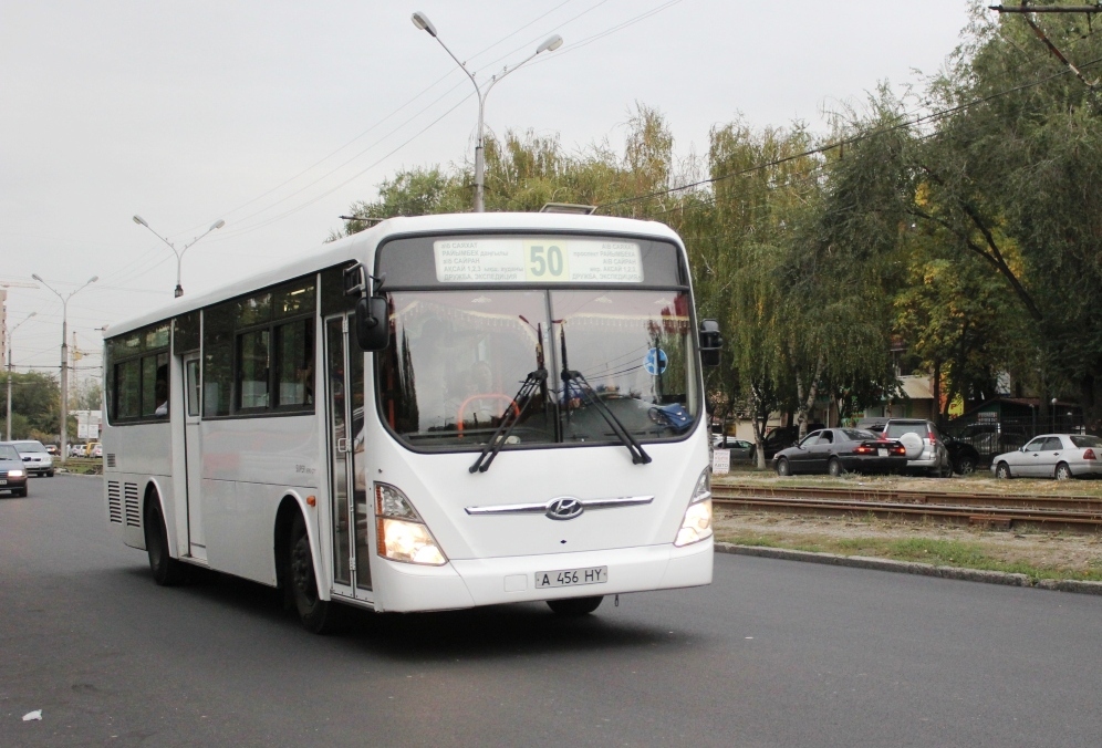 Almaty, Hyundai New Super AeroCity 1F/L Nr. A 456 HY