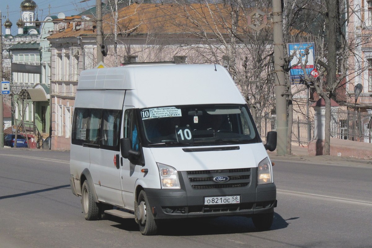 Пензенская область, Нижегородец-222702 (Ford Transit) № О 821 ОС 58