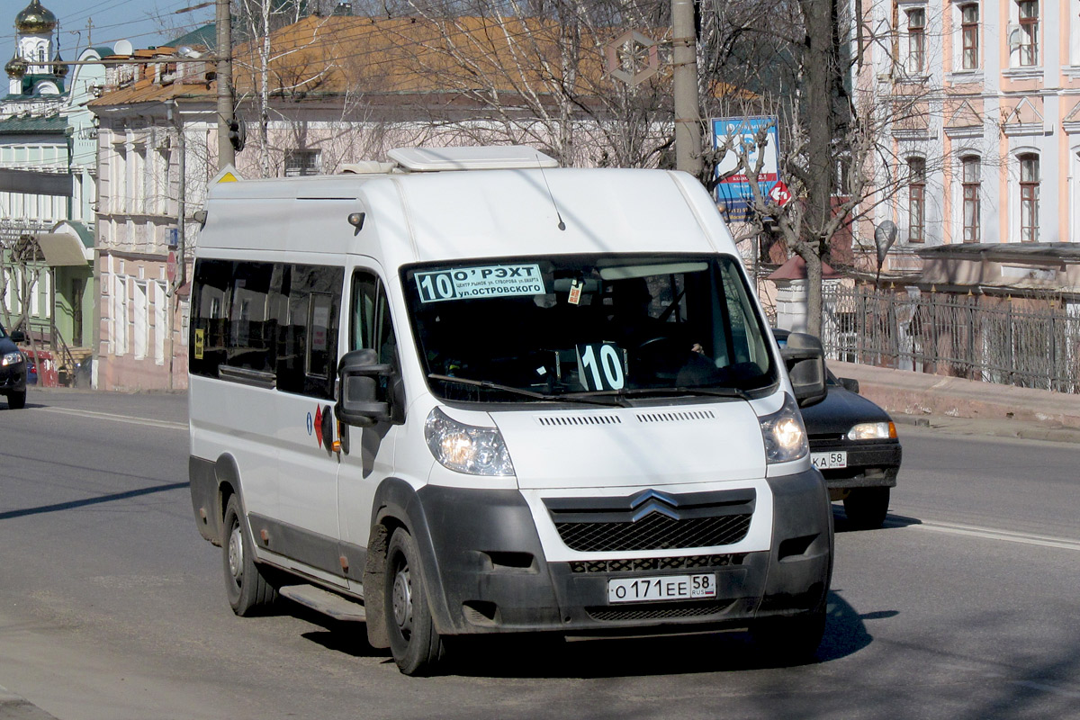 Пензенская область, Нижегородец-2227W (Citroёn Jumper) № О 171 ЕЕ 58