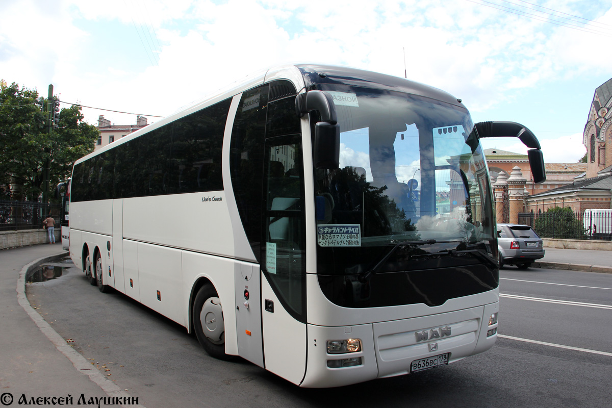 Санкт-Петербург, MAN R08 Lion's Coach L RHC444 L № В 636 ВС 178