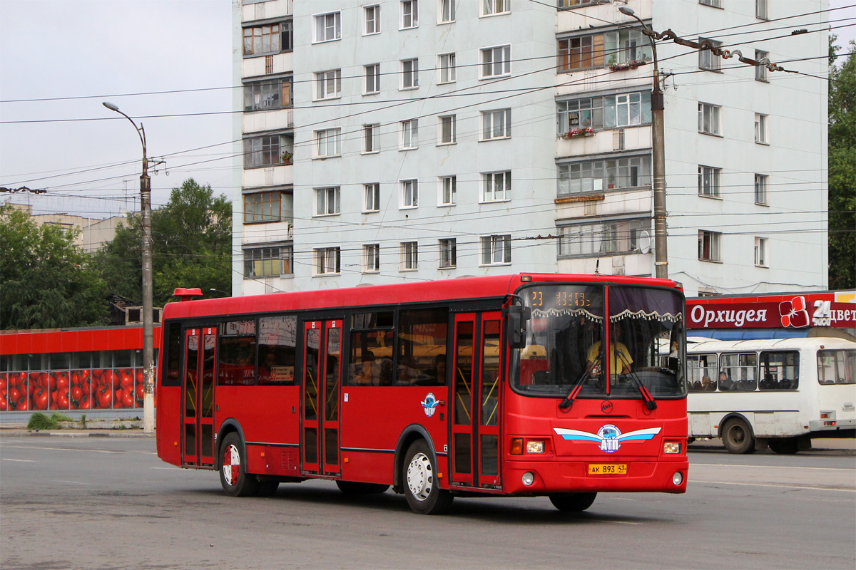 Кировская область, ЛиАЗ-5256.53 № АК 893 43