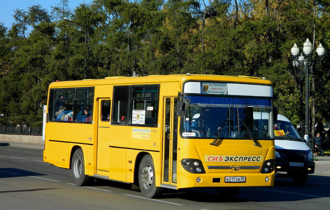 Иркутская область, Daewoo BS090 Royal Midi (Ulsan) № В 217 ХВ 38