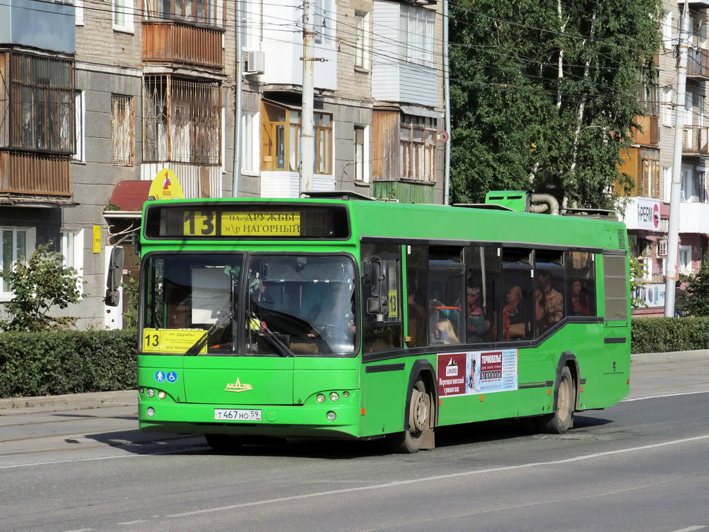 Пермский край, МАЗ-103.476 № Т 467 НО 59