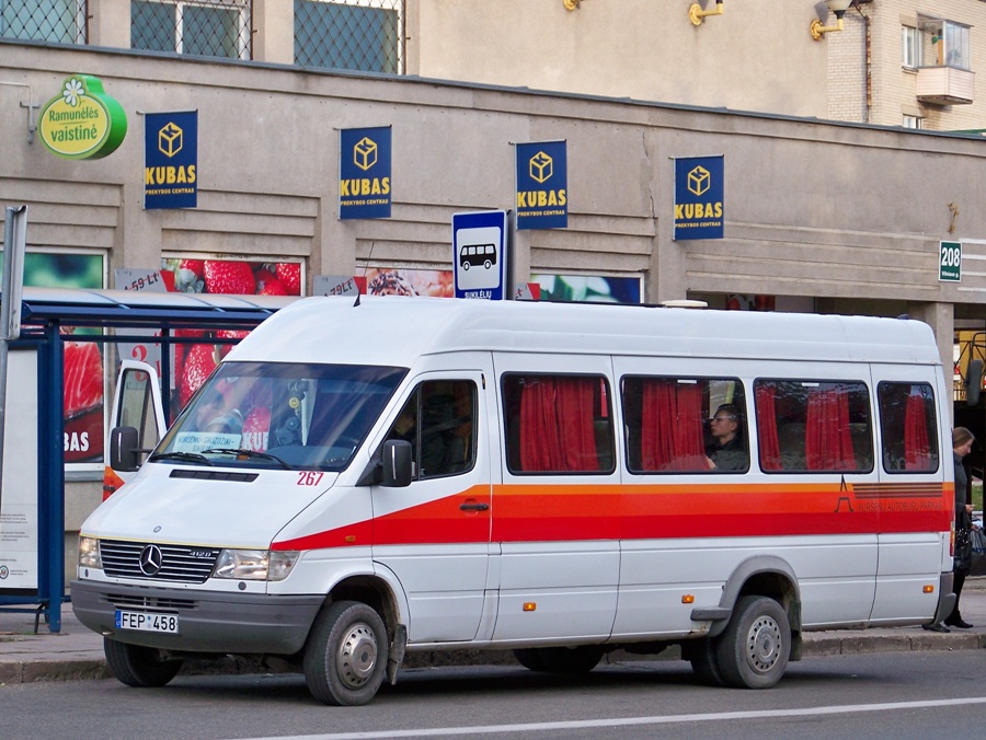 Литва, Mercedes-Benz Sprinter W904 412D № 267