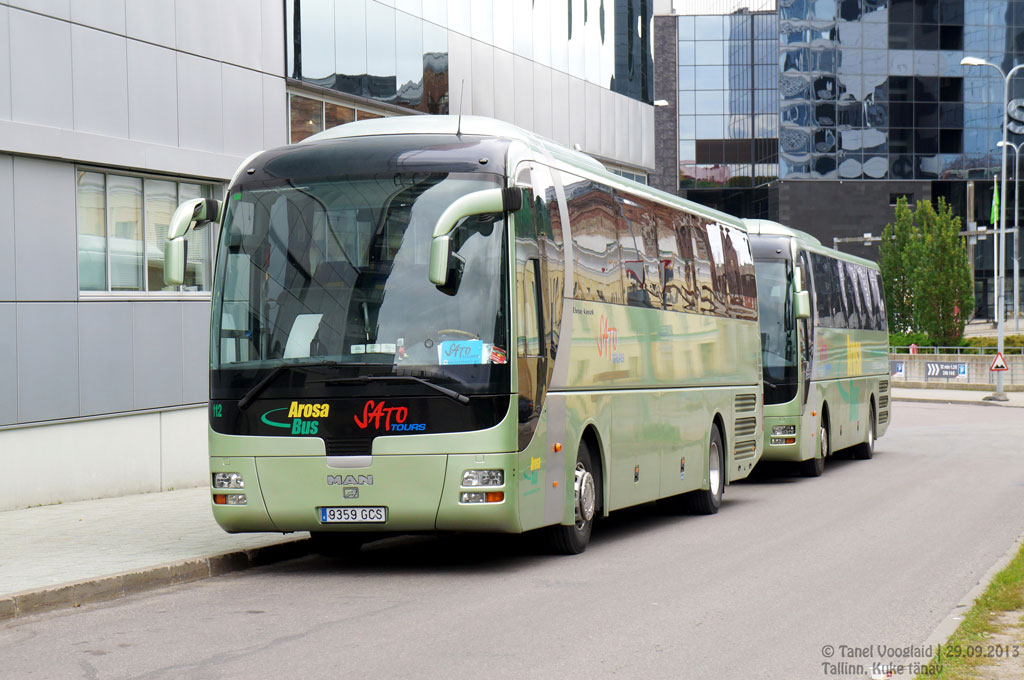 Испания, MAN R07 Lion's Coach RHC414 № 112