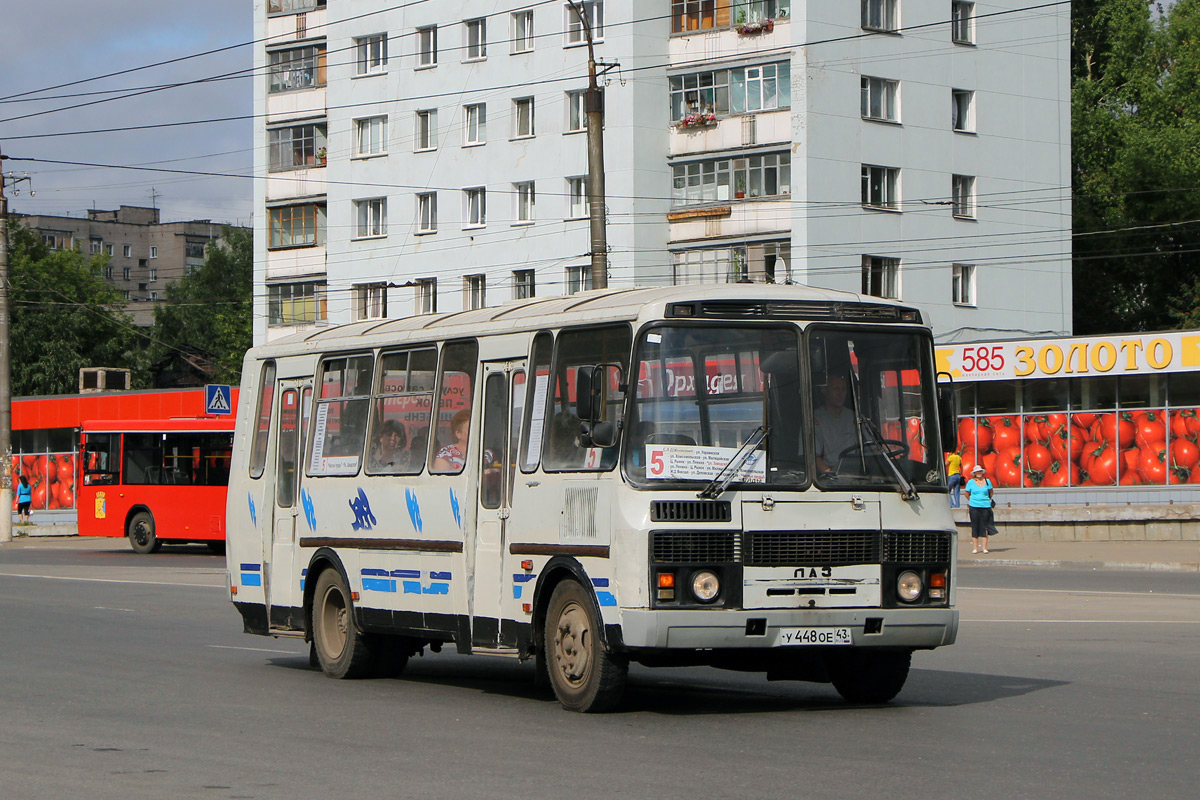 Кировская область, ПАЗ-4234 № У 448 ОЕ 43