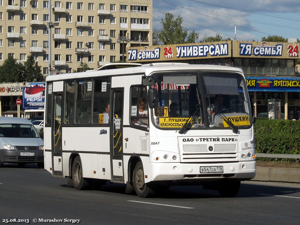 Санкт-Петербург, ПАЗ-320402-05 № В 547 ОА 178